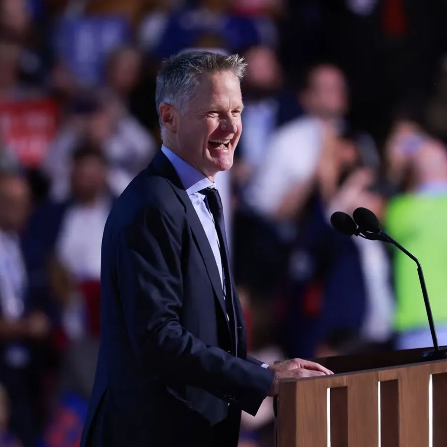 Steve Kerr Called ‘A Coward’ by Political Pundit for DNC Speech