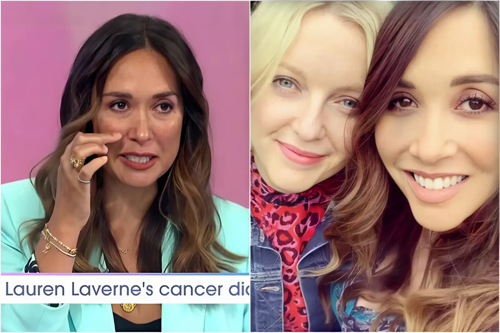 Myleene Klass sobs on Loose Women after best friend Lauren Laverne's cancer diagnosis trucc