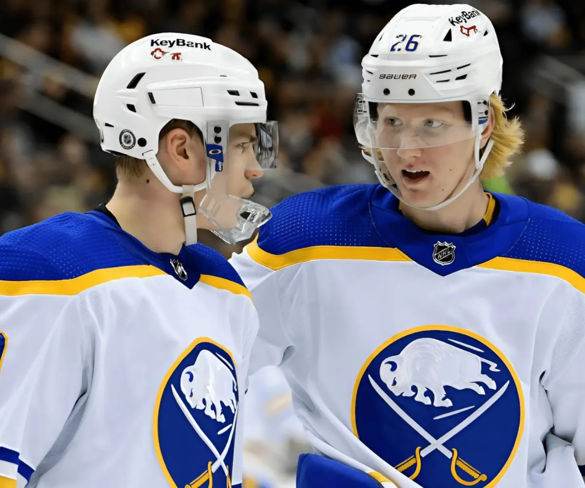 Dahlin trying to step into larger leadership role with Sabres