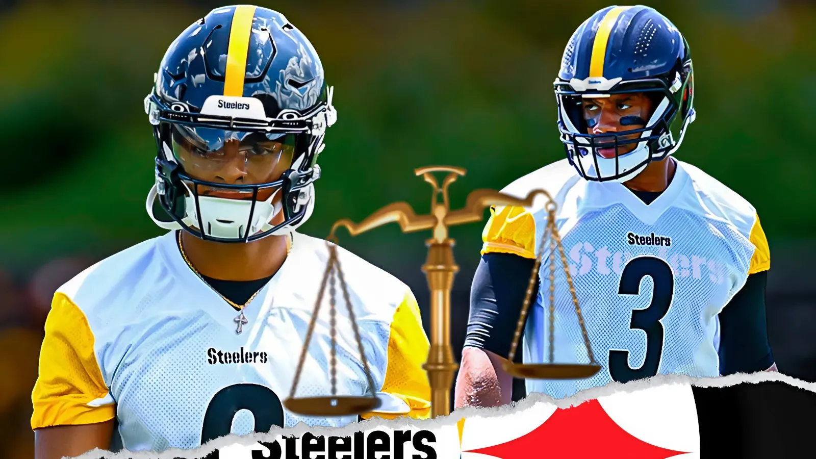 Steelers' Justin Fields drops fiery 8-word message amid tense Russell Wilson QB1 battle