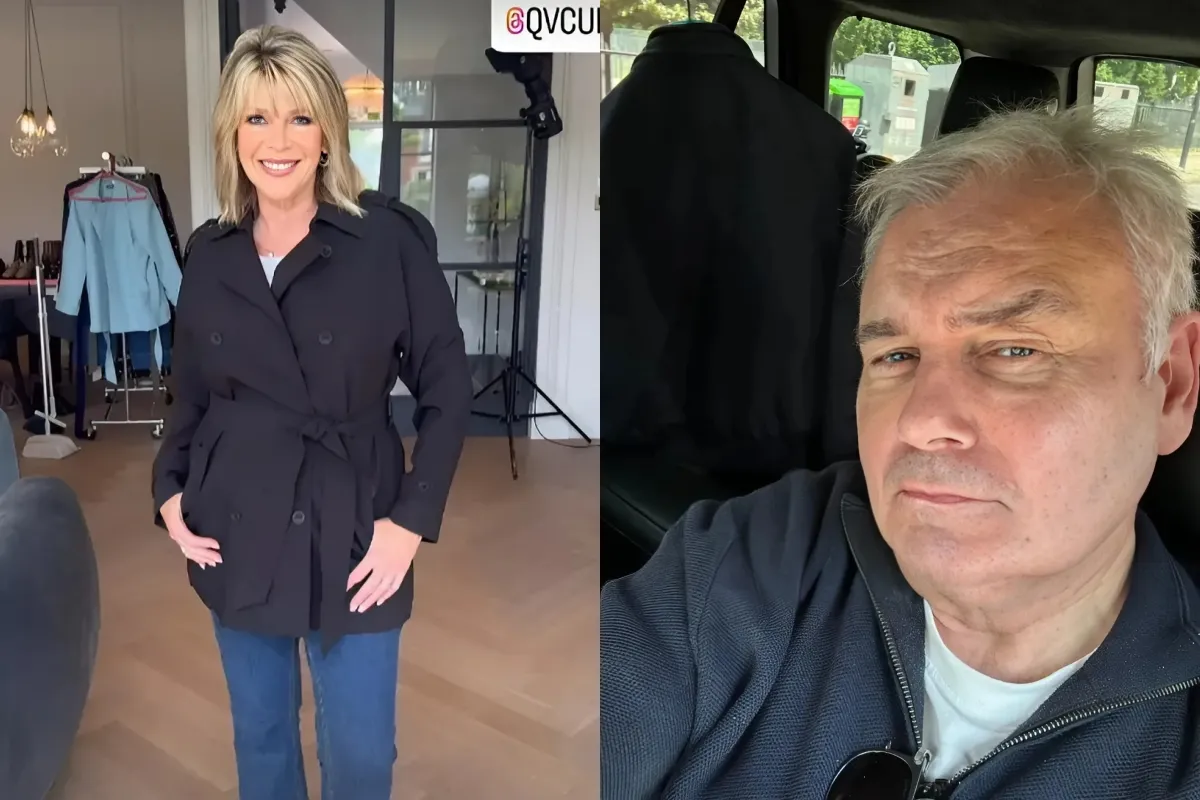 Ruth Langsford still wearing wedding ring as she flashes sparkler while two months after Eamonn Holmes ngocc