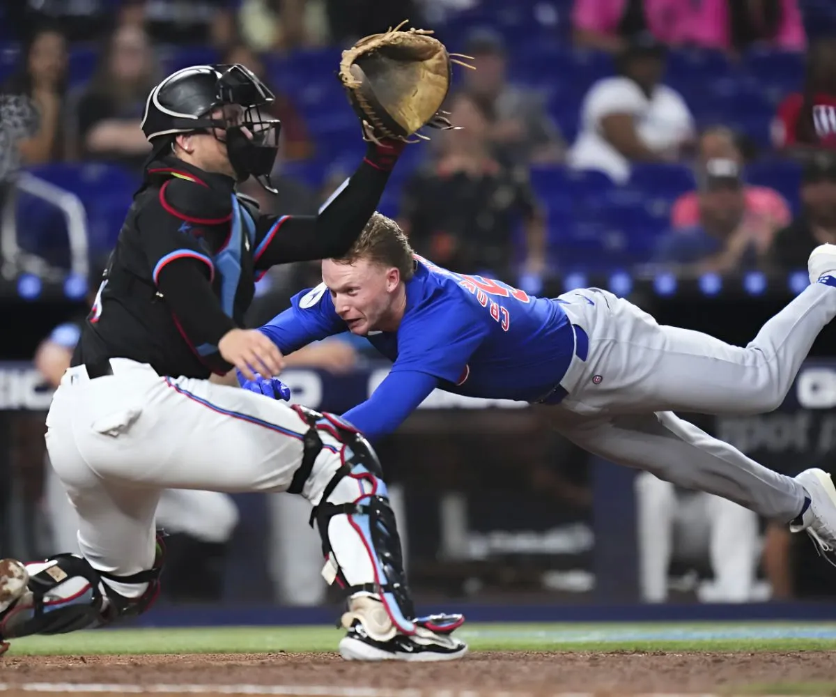 Pete Crow-Armstrong's inside-the-park home run sparks Cubs in 6-3 win against Marlins