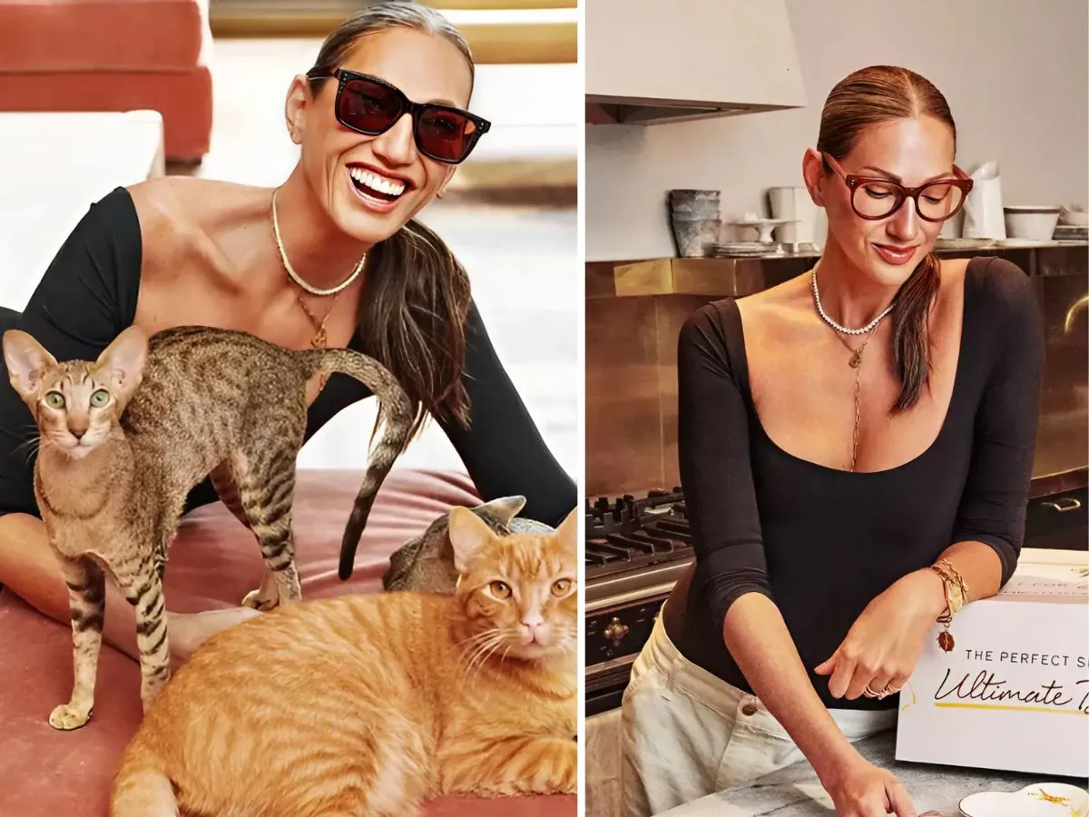 Jenna Lyons Says She Tries to Have Dinner at the Same Time as Her Three 'Elegant' Cats
