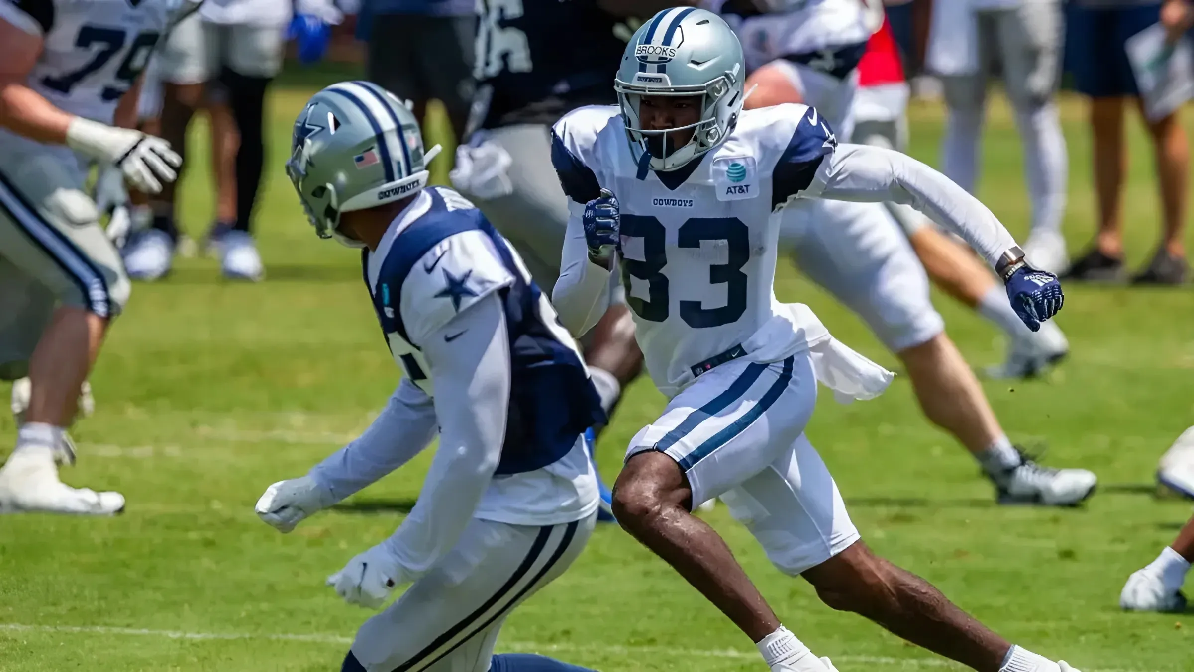 'Brick by brick': Cowboys WR Jalen Brooks building foundation for '24 roster spot