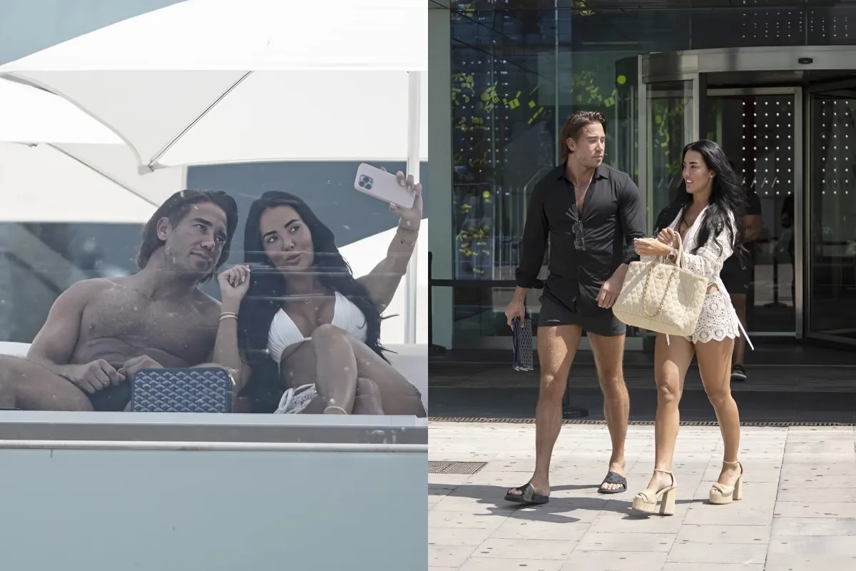 Towie legends James Lock and Yazmin Oukhellou spark romance rumours as they cosy up on sunny holiday ngocc