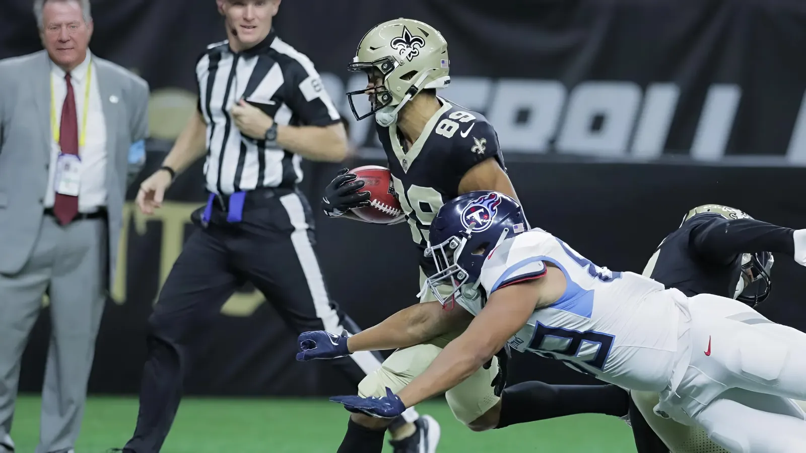 Tennessee Titans player shows incredible hustle vs. Saints in attempt to win a roster spot