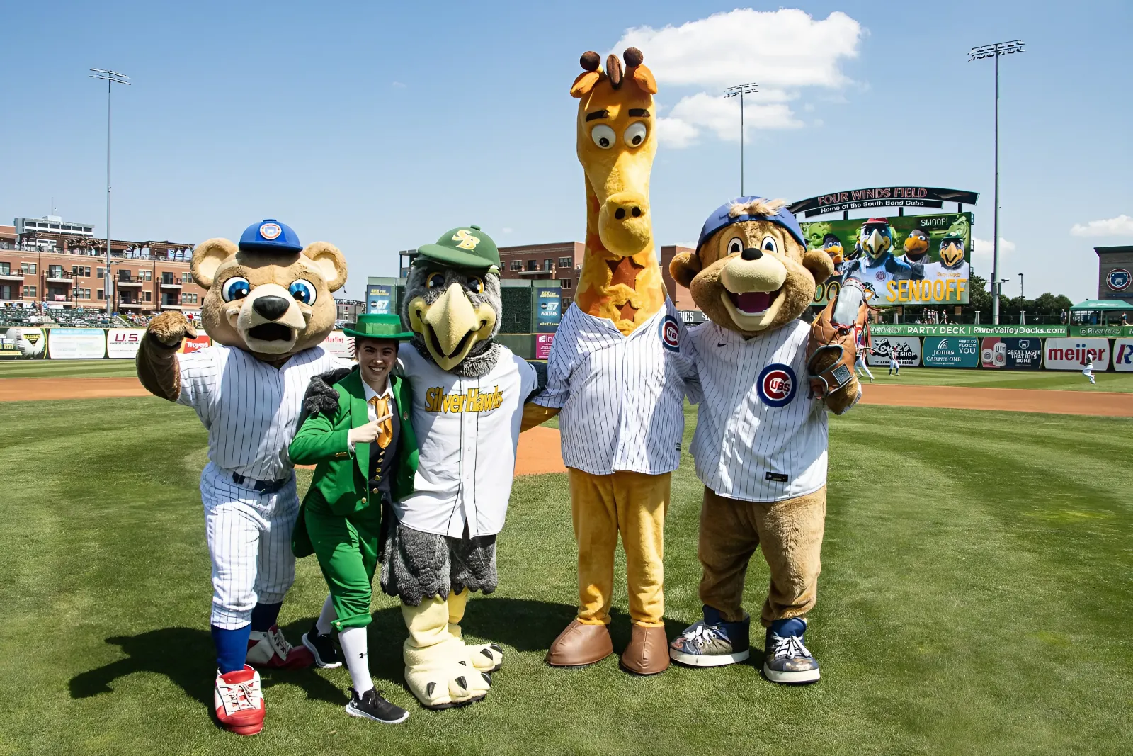 South Bend Cubs mascot Swoop flies off into retirement