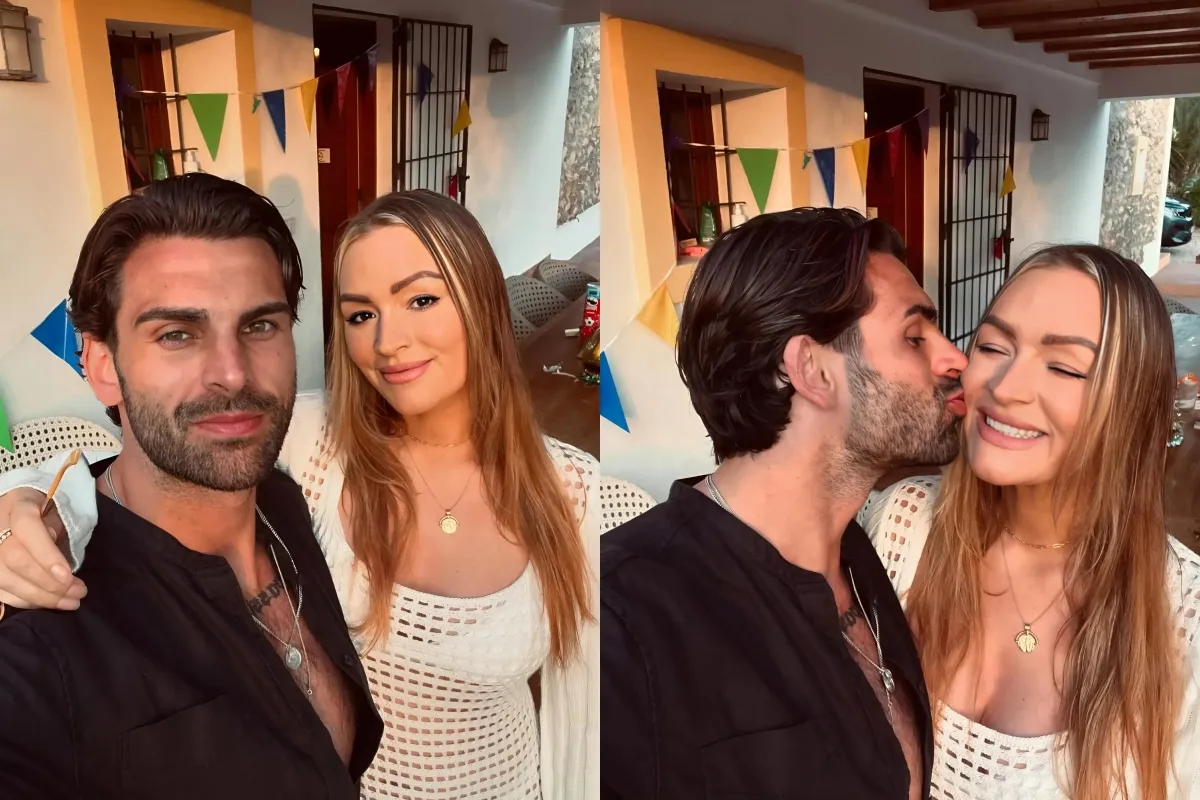 Inside Laura Woods’ romantic Ibiza getaway with boyfriend Adam Collard as loved-up couple prepare to welcome first child ngocc