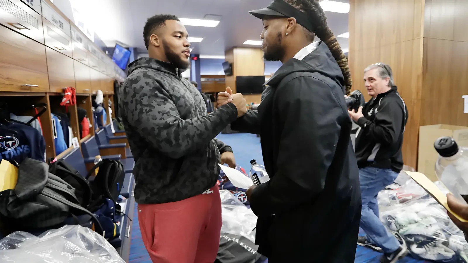 Derrick Henry reacts to Jeffery Simmons’ heartbreaking message before Titans game