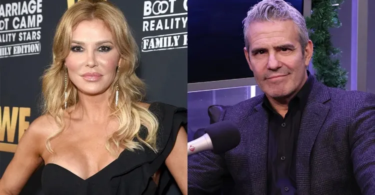 CAUGHT ON CAMERA Bleary-eyed Andy Cohen slurs his words as he demands Brandi Glanville watch him have sex in video she calls ‘disgusting’