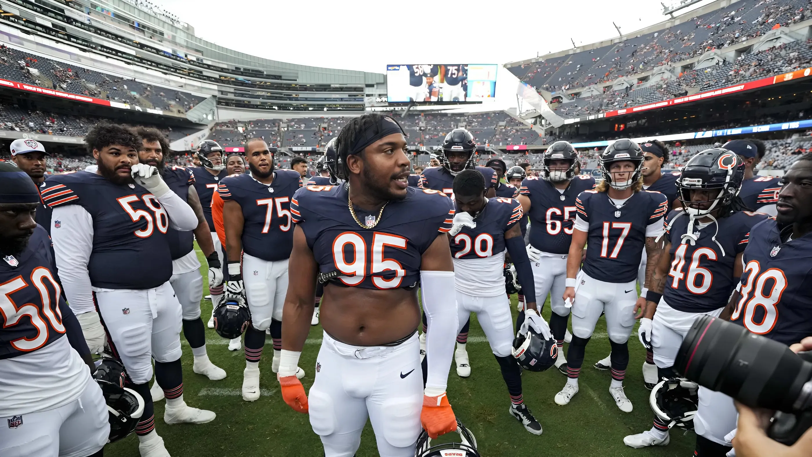 One Chicago Bears player who will benefit the most from the Darrell Taylor trade