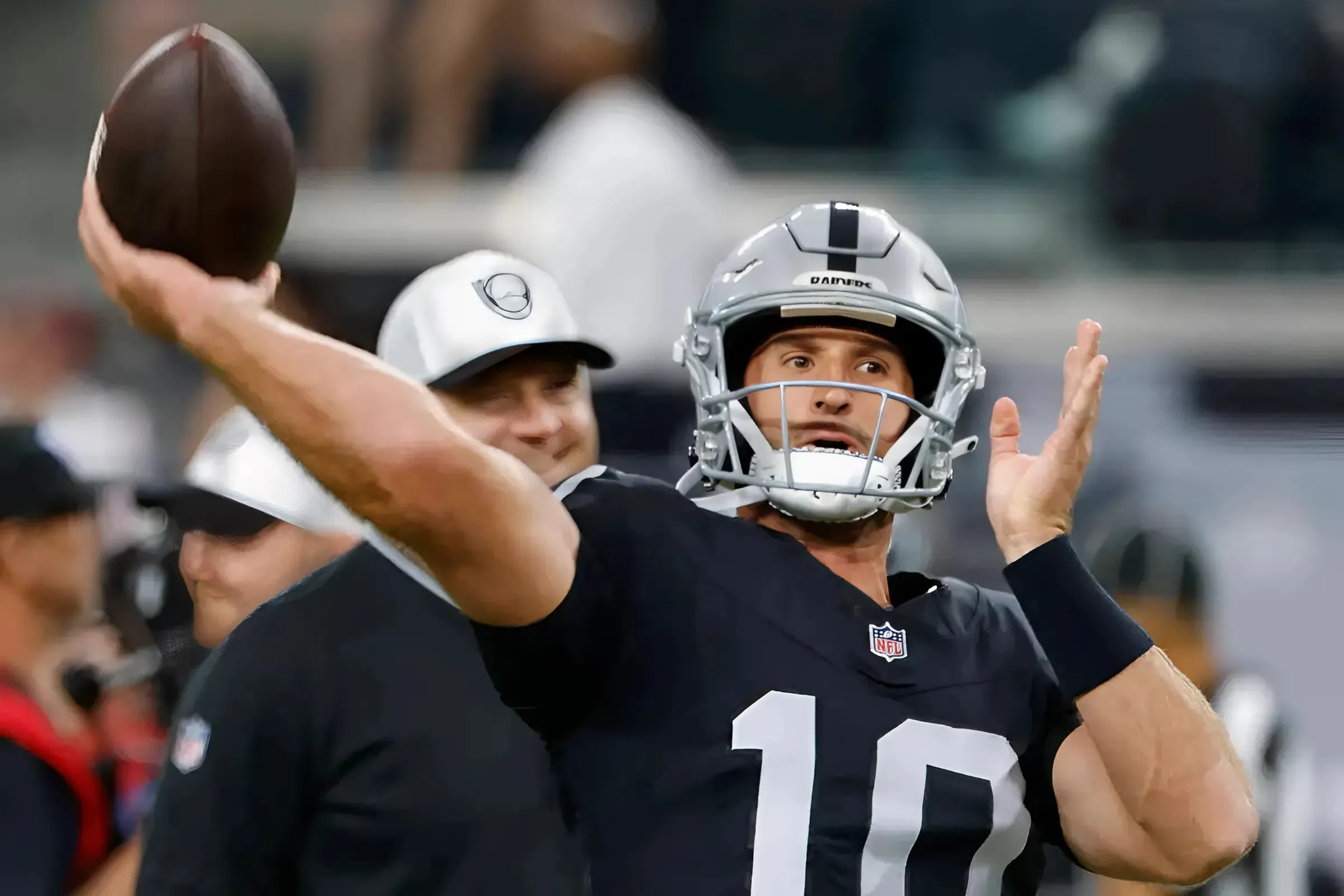 Raiders release veteran quarterback to begin NFL cut day