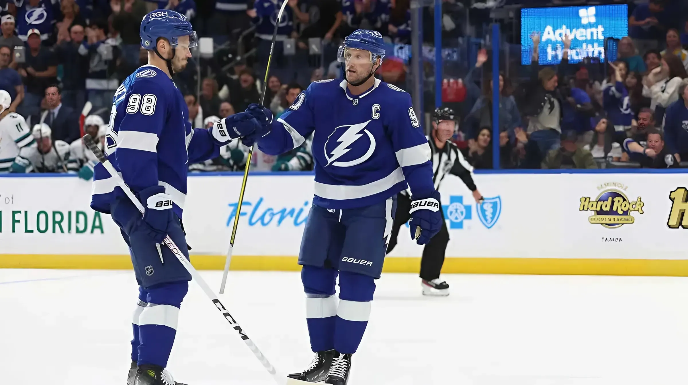 Without Stamkos and Sergachev, where does Tampa finish in the Atlantic?