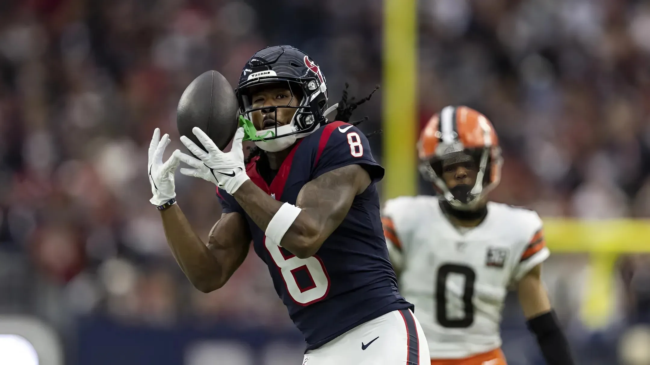 Texans talented wide receiver should be the Falcons next addition via trade