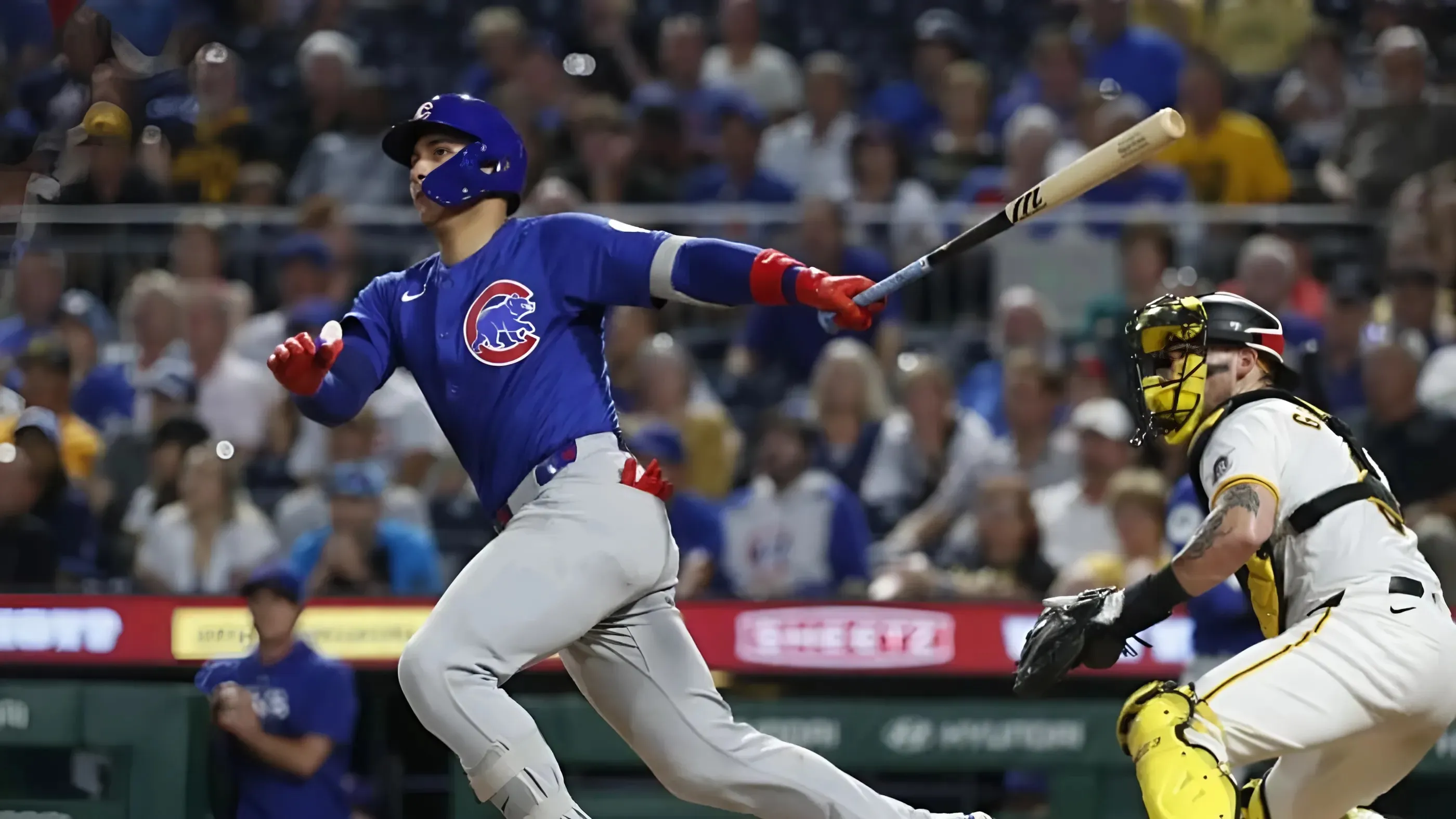 Cubs run into record books during blowout win Monday night