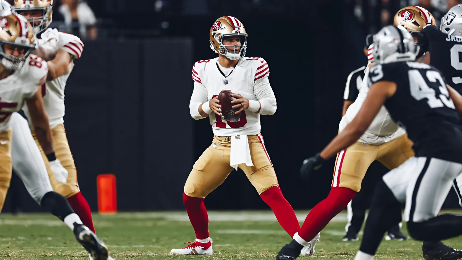 Brock Purdy made yet another unbelievable throw in 49ers' final preseason game