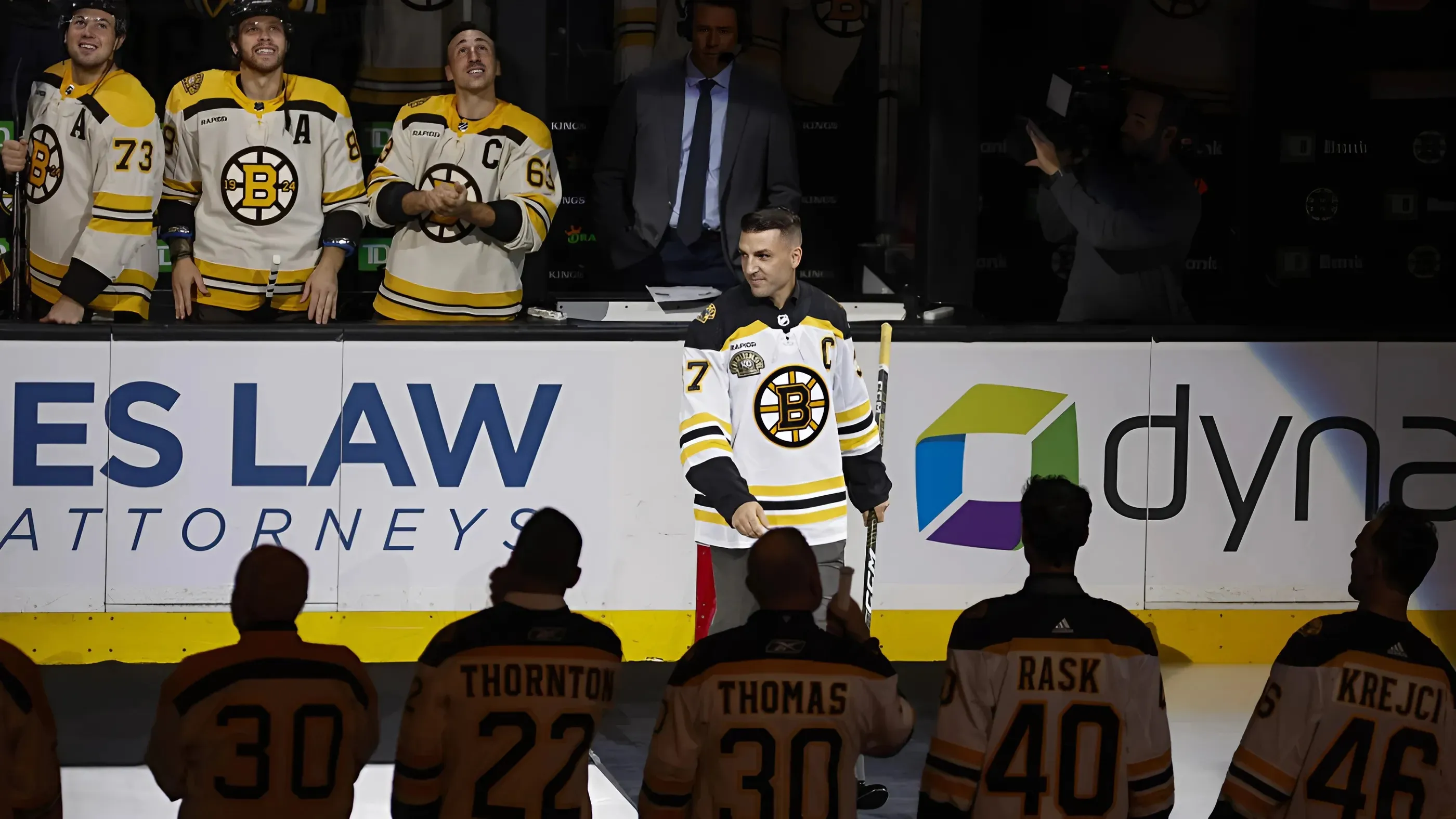 Bruins Original No. 37 Dave Pasin Honored to Share Bergeron’s Legacy