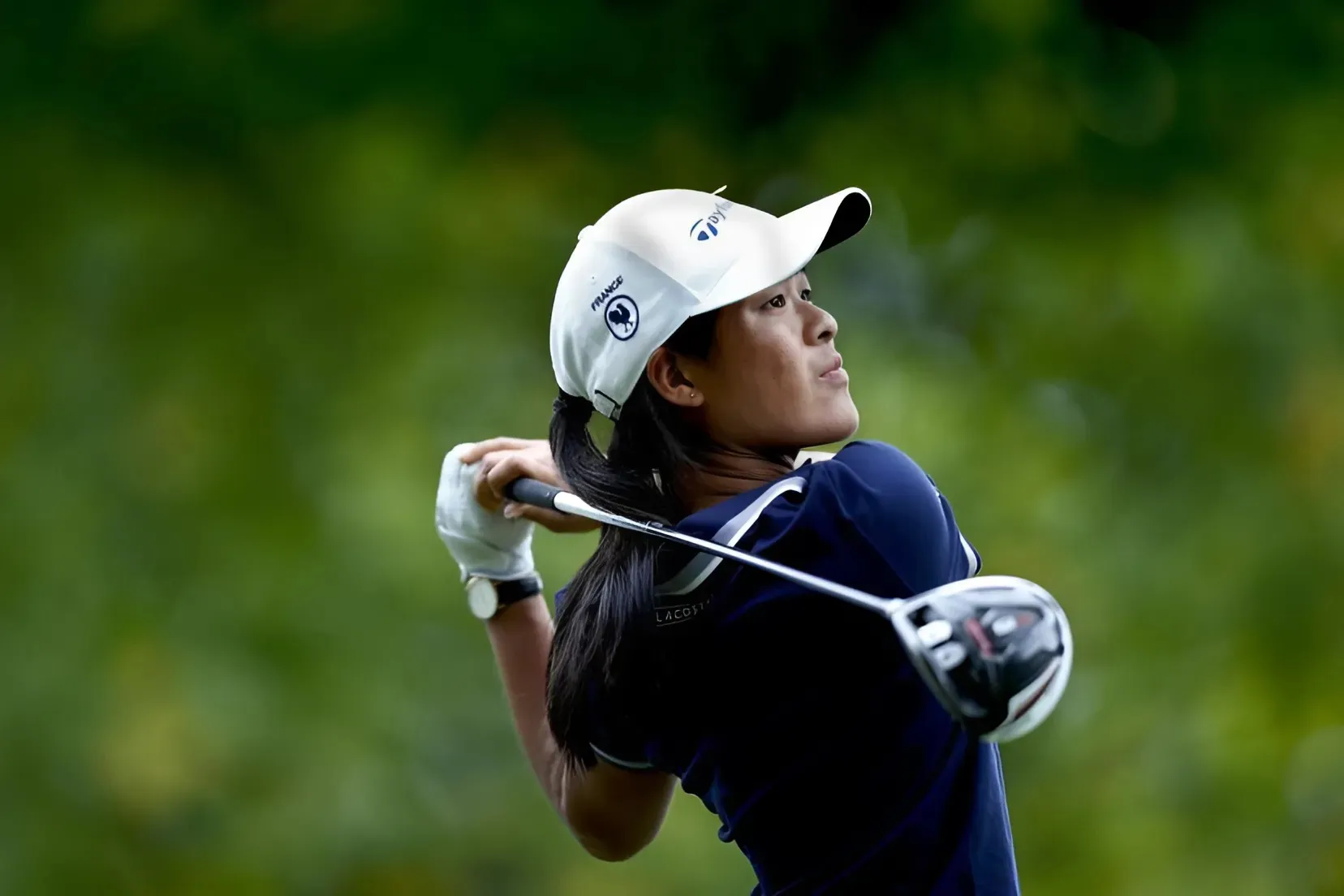 Olympic medalist has arrived at TPC Boston, but her bag is still at large