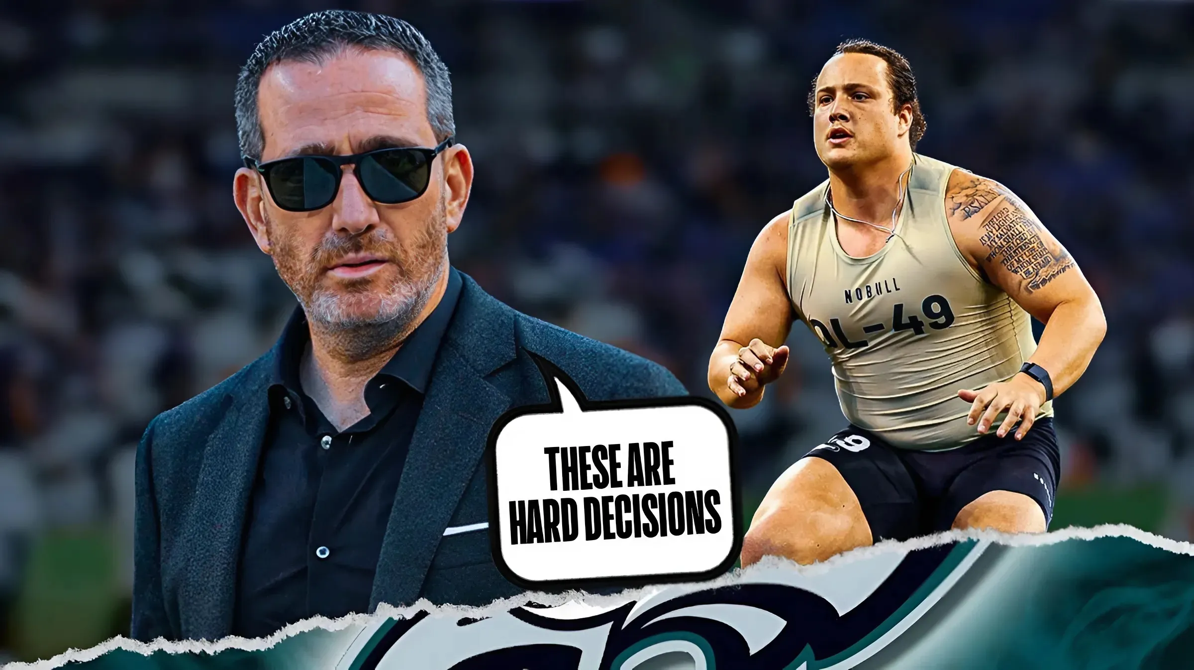 Howie Roseman reveals why the Eagles released this promising young prospect