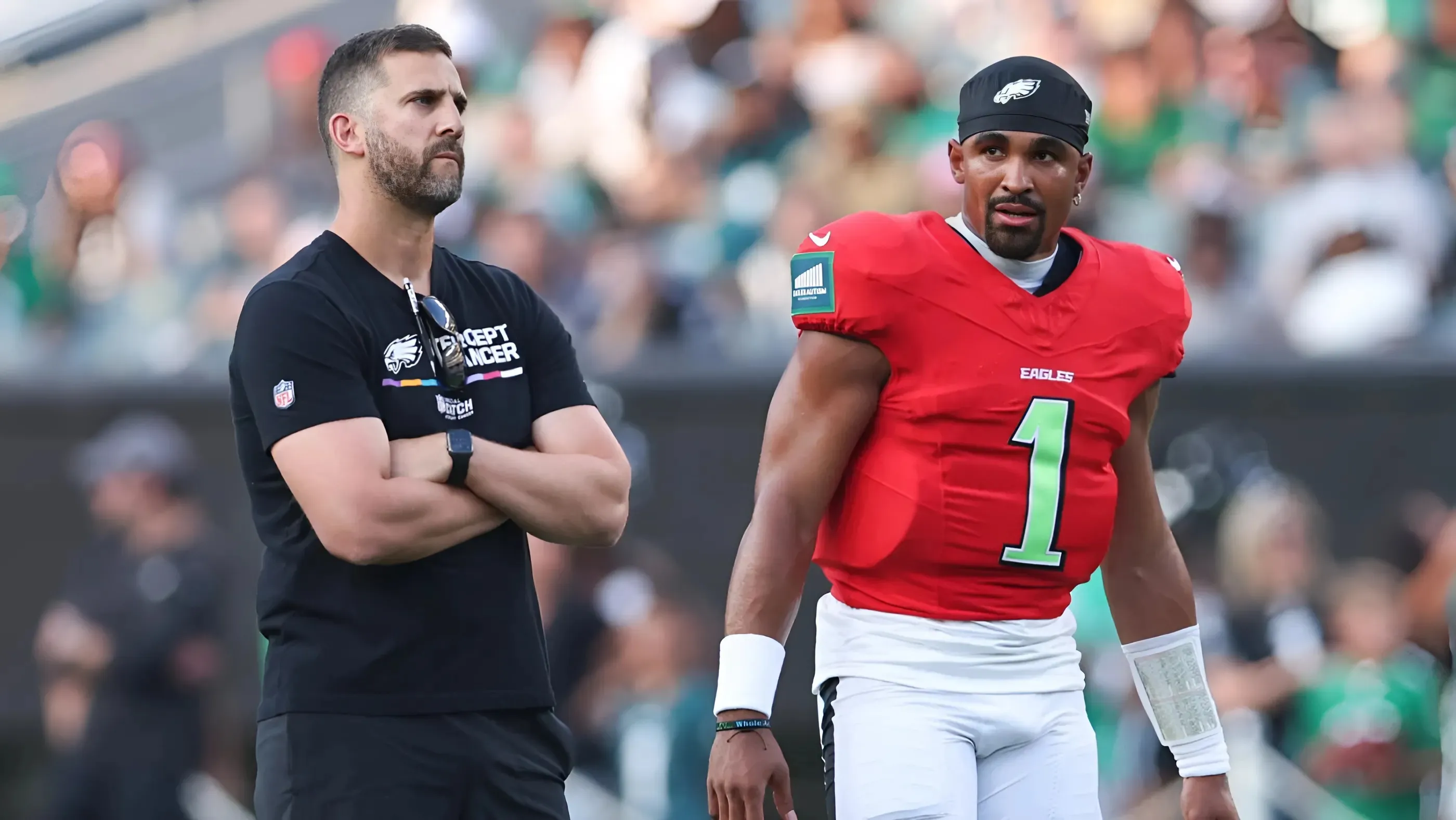 Eagles' Jalen Hurts discusses Nick Sirianni 'elephant in the room'