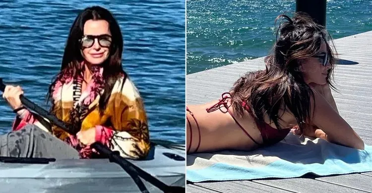 Kyle Richards Vacations in Lake Tahoe After News Buying Beverly Hills Was Canceled