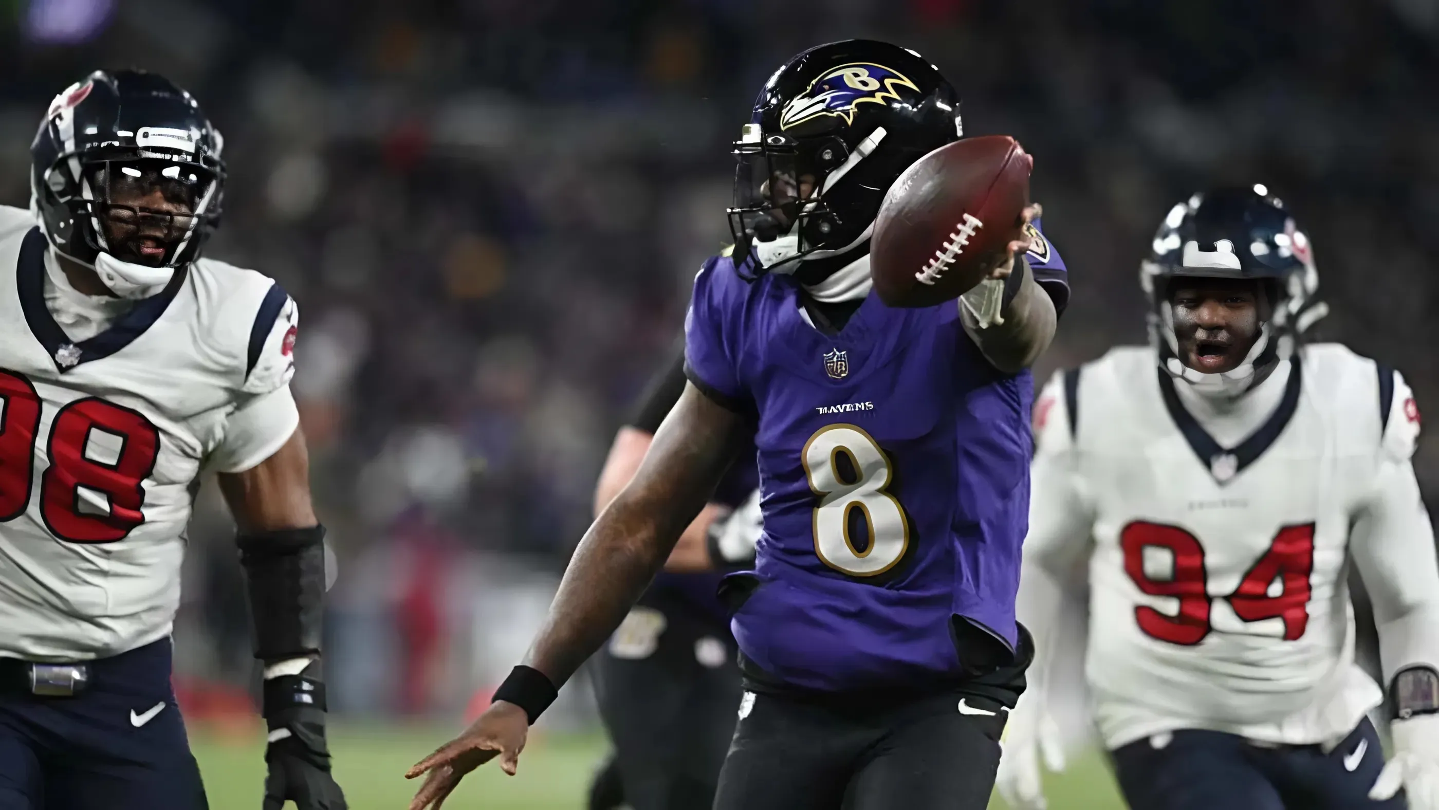 Ravens' Lamar Jackson Not Chasing QB Rushing Record