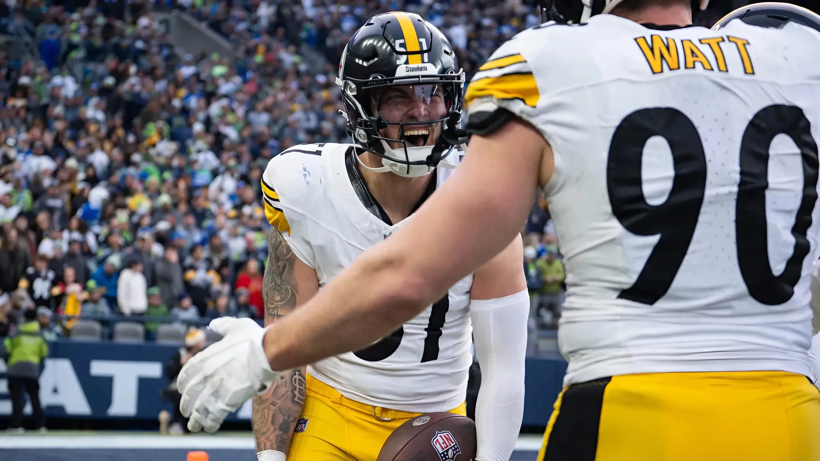 Steelers' TJ Watt Sent A Warning To Nick Herbig About Stealing His Sack Celebration