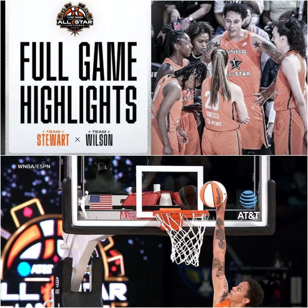 "Brittney Griner Shines Back: 3 Shocking Slam Dunks at the WNBA All-Star Game in Las Vegas!"