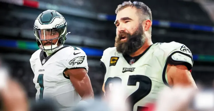 Jalen Hurts reveals how Jason Kelce's presence 'halted' development