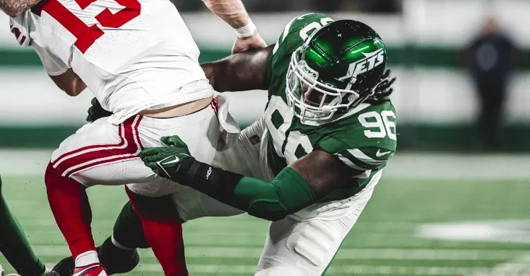 DT Leonard Taylor III 'Doing Backflips' After Making the Jets' Initial 53-Man Roster