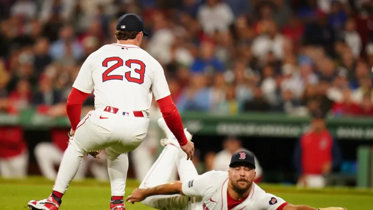 Red Sox Nearly Turned Rare Triple Play After Pitcher's Incredible Diving Catch