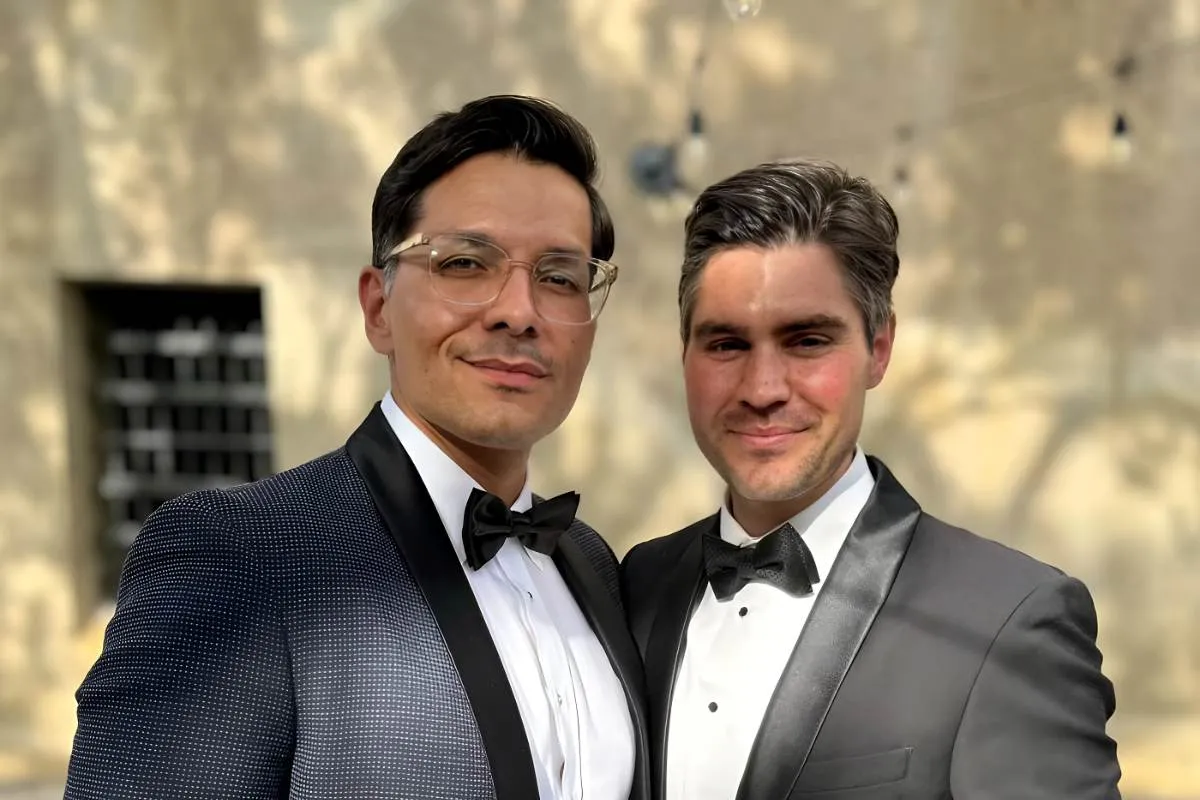 Rodrigo Reyes Engaged to Boyfriend Tyler After Proposing "Across the Globe" tram