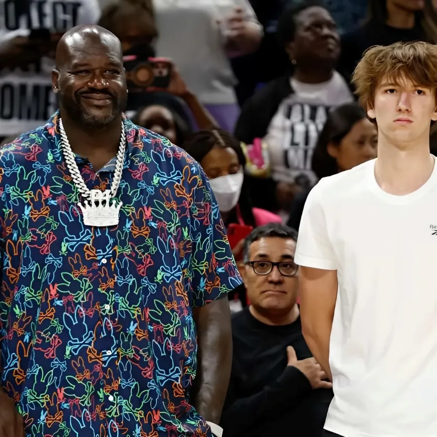 Bulls Rookie Matas Buzelis Sits Courtside with Shaq at Chicago Sky vs. Indiana Fever Game