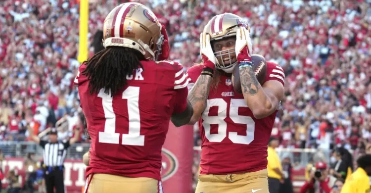 George Kittle expresses relief over Brandon Aiyuk's new deal with 49ers