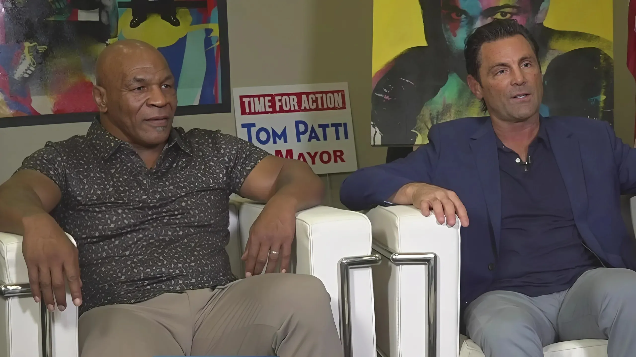 Mike Tyson campaigns for Stockton mayoral candidate Tom Patti, opponent Christina Fugazi highlights experience