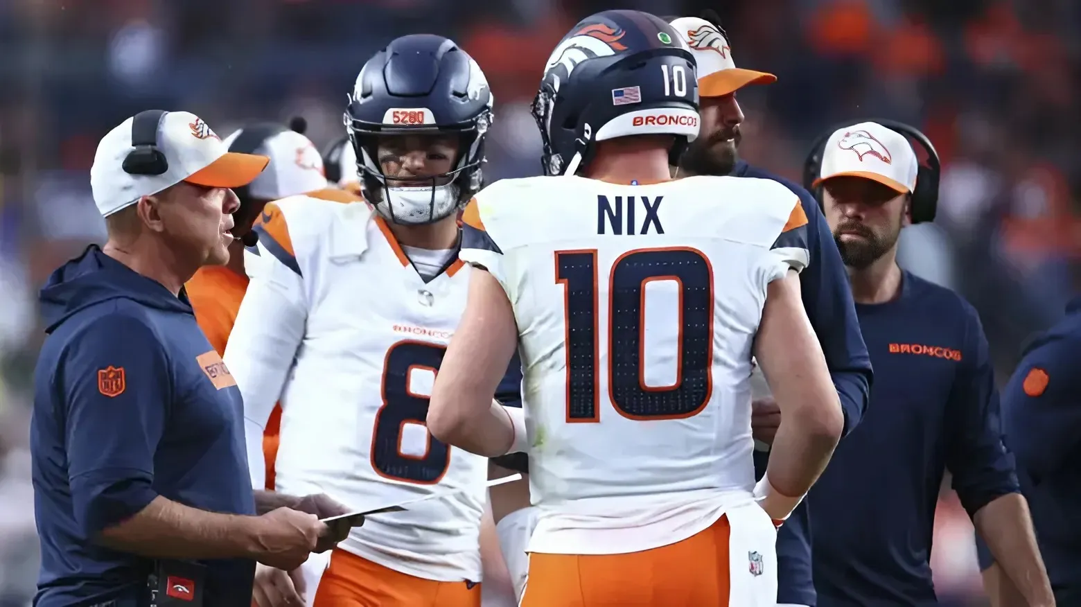 Broncos OL Appears to Shade Russell Wilson While Praising Bo Nix