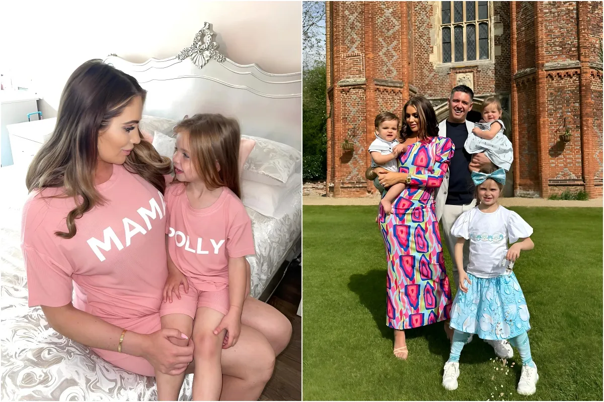 Emotional Amy Childs reveals daughter Polly, seven, has been diagnosed with dyslexia liennhi