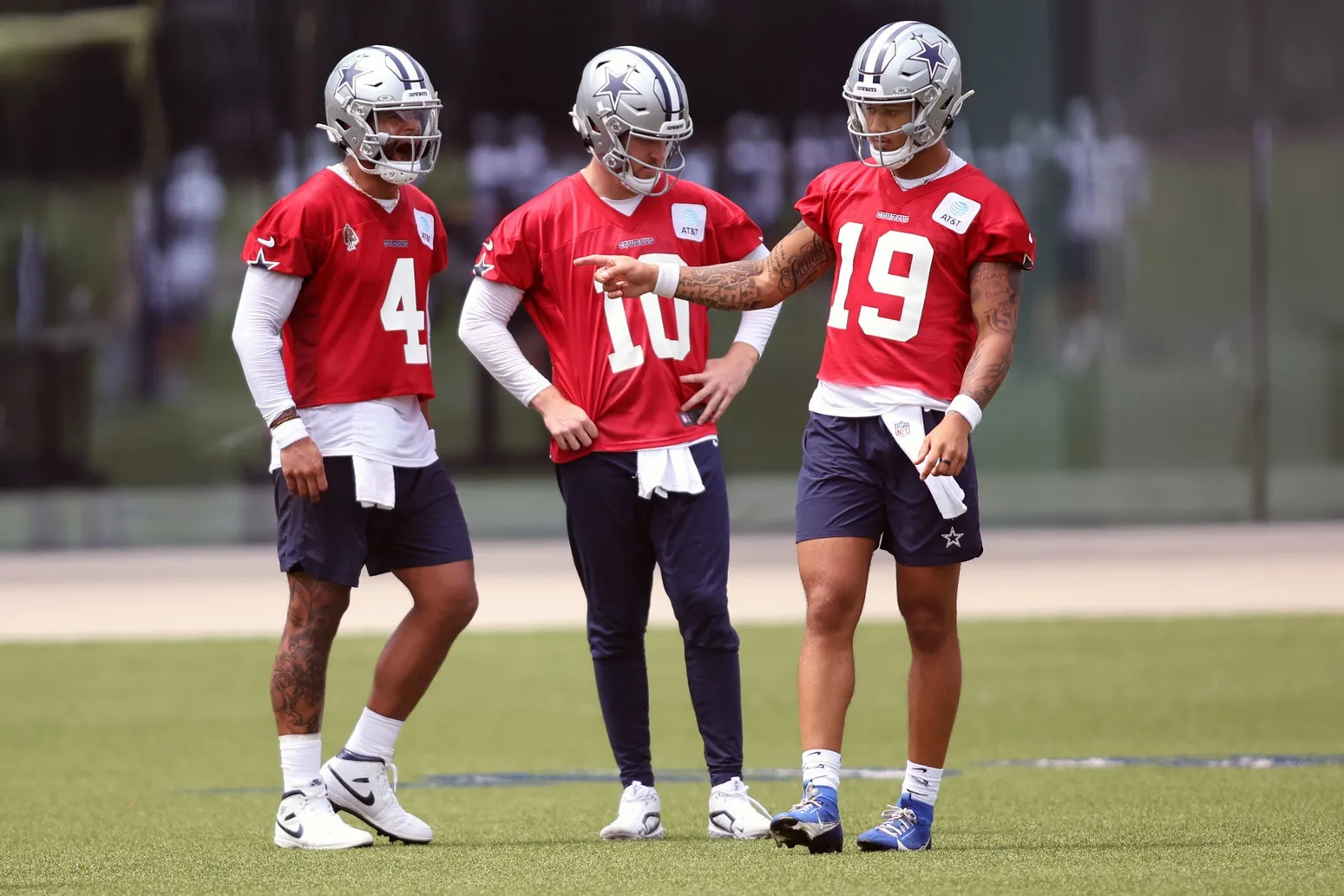 Cowboys' Cooper Rush remains QB2 ahead of Trey Lance