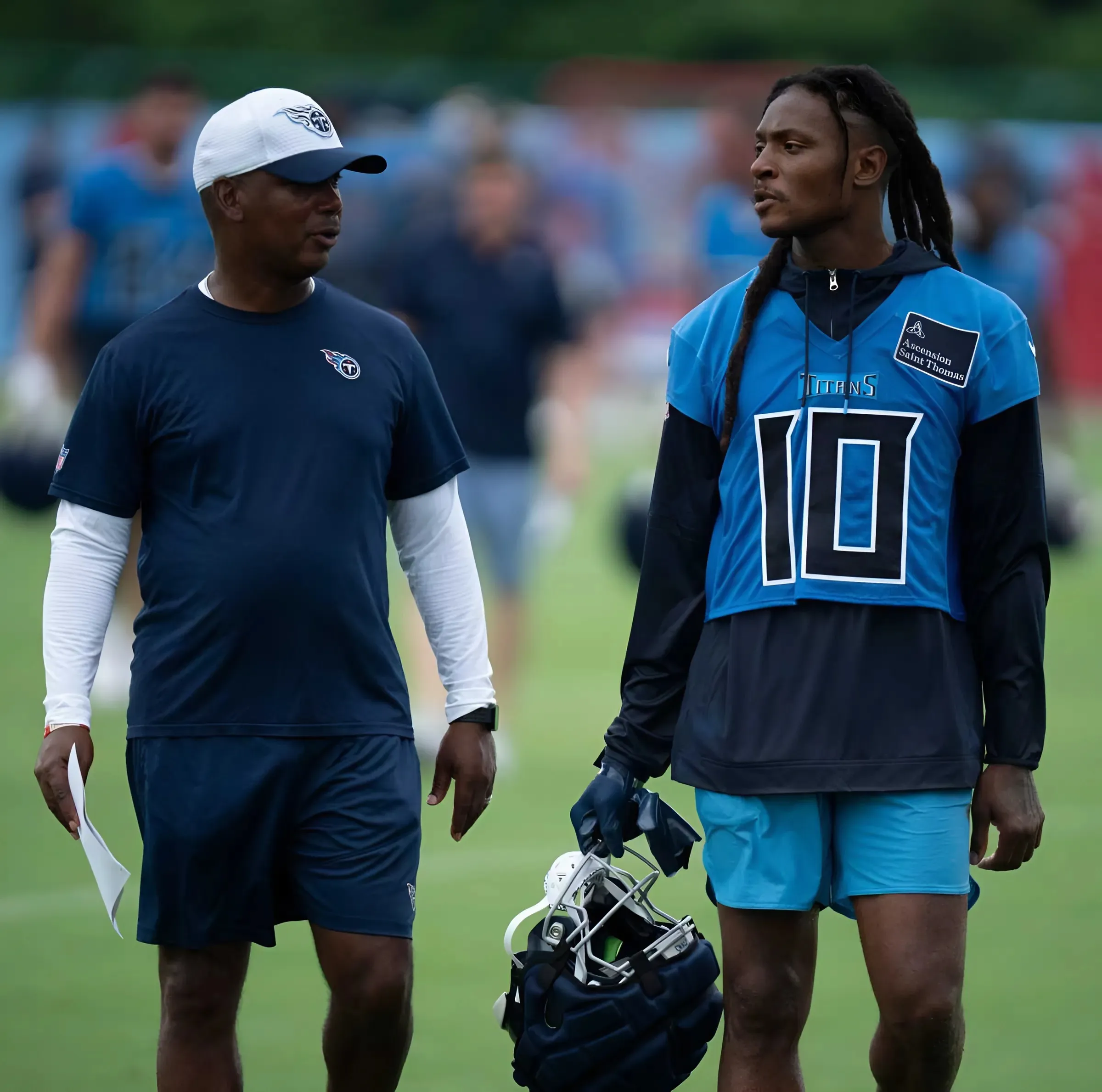 DeAndre Hopkins provides injury update on his knee ahead of Titans vs Bears NFL Week 1 opener