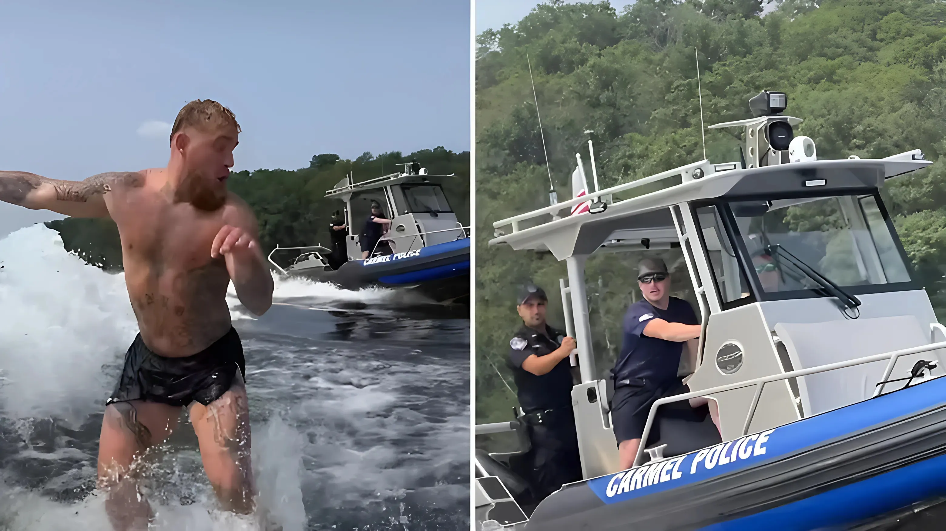 Why Did Carmel, New York Police Officers Stop Jake Paul on Lake Mahopac? trucc