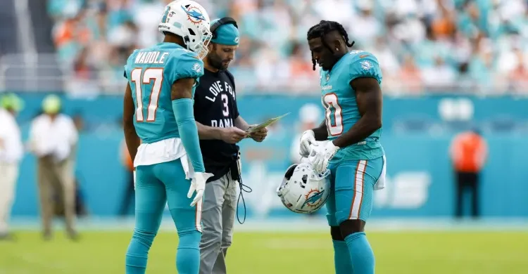 The wide receiver room could be a problem for the Miami Dolphins against the Jaguars