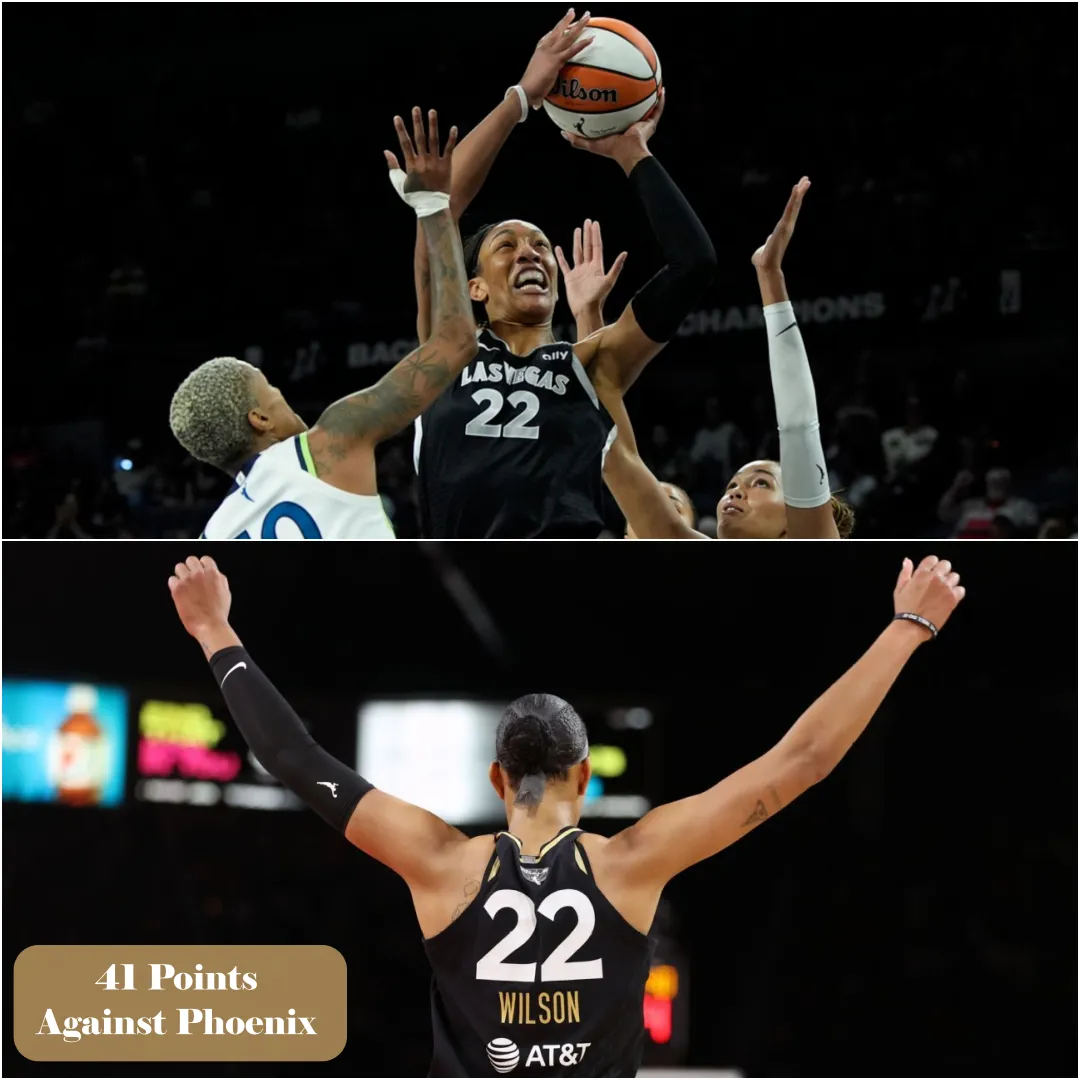 A'ja Wilson Had Another Crazy Performance That Shocked The League As She Did This Against Phoenix