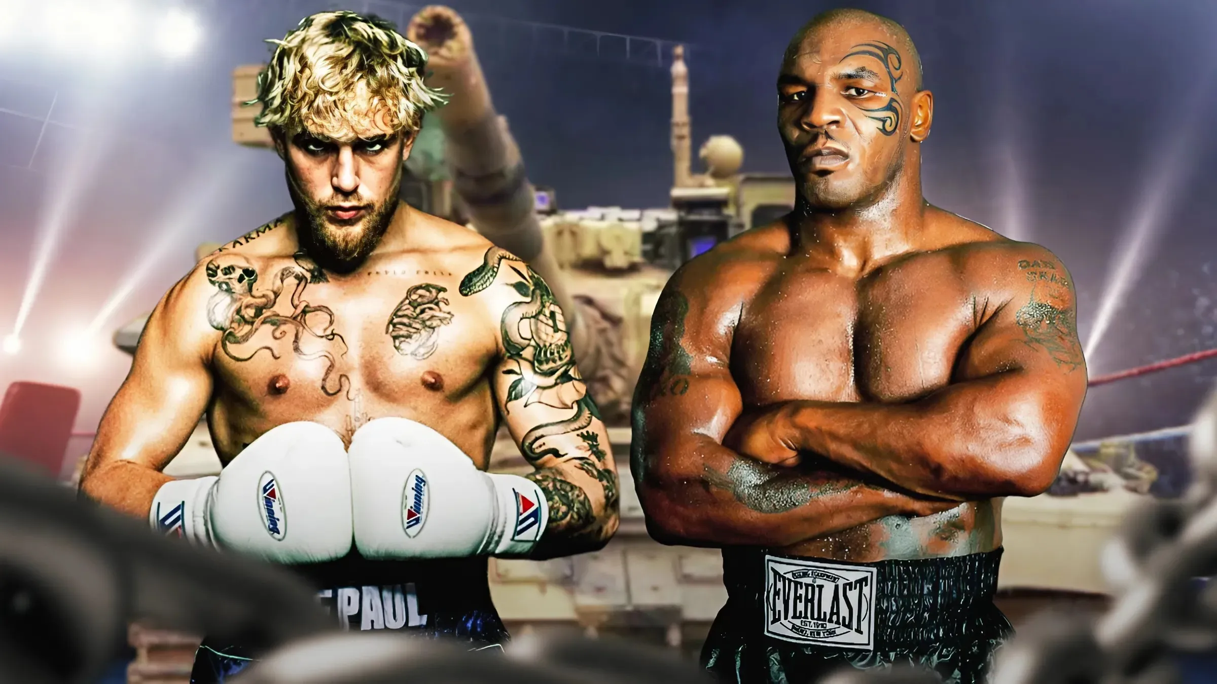 Jake Paul promises 'war' against Mike Tyson