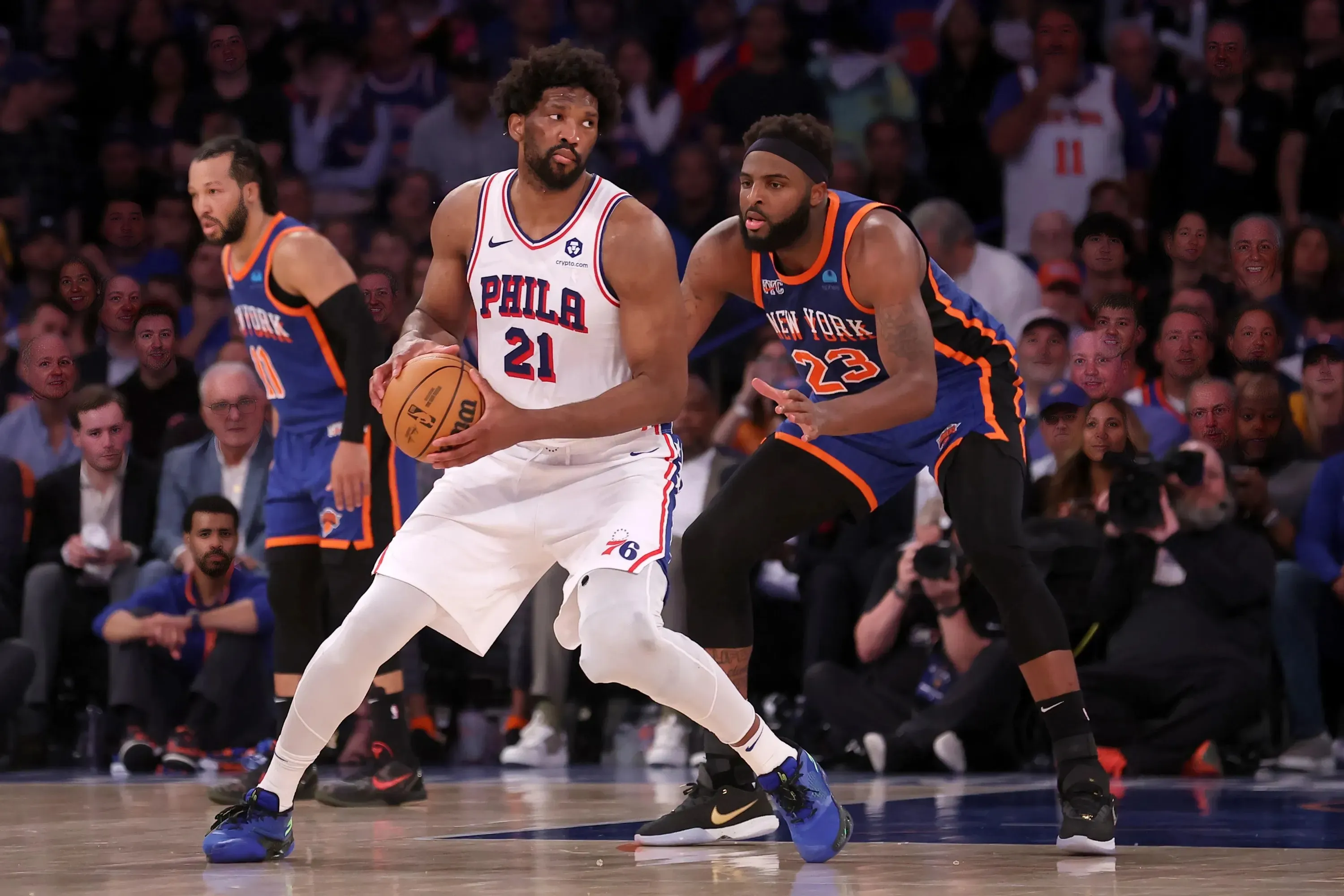 The Knicks may not have their starting center to open season