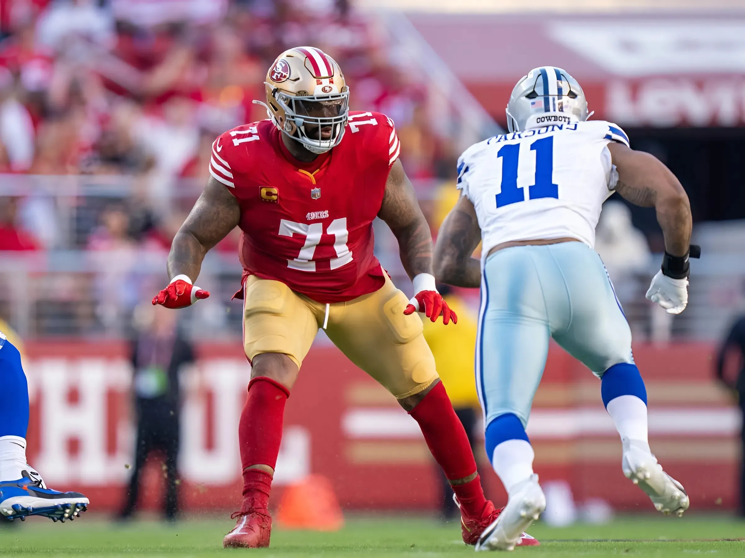 Trent Williams and the San Francisco 49ers are finalizing a new deal