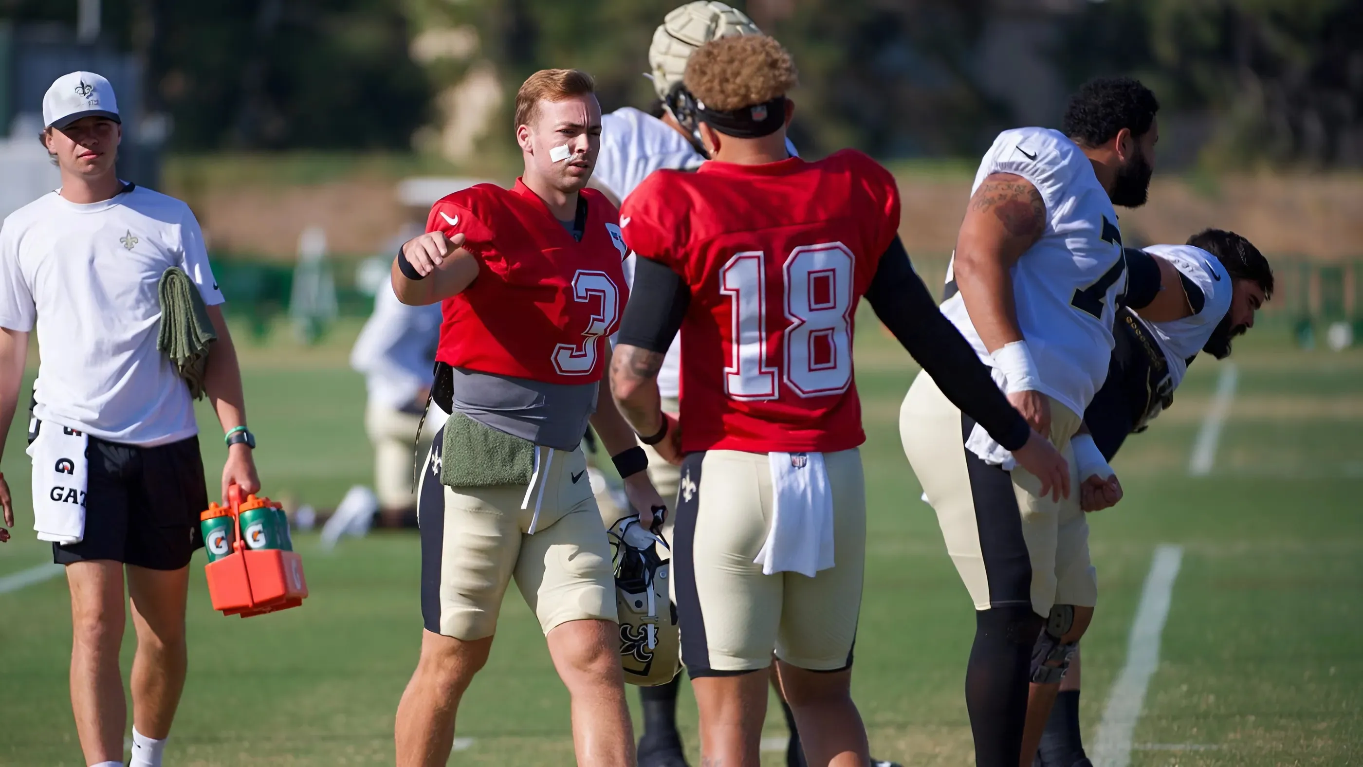 Saints turn up the heat on Spencer Rattler and Jake Haener in backup QB battle on depth chart