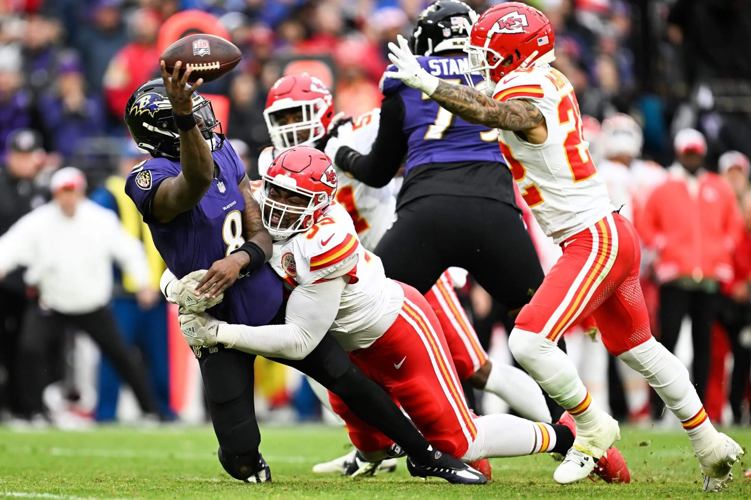 Ravens All-Pro Blasted for Answer About Stopping Chiefs’ Offense