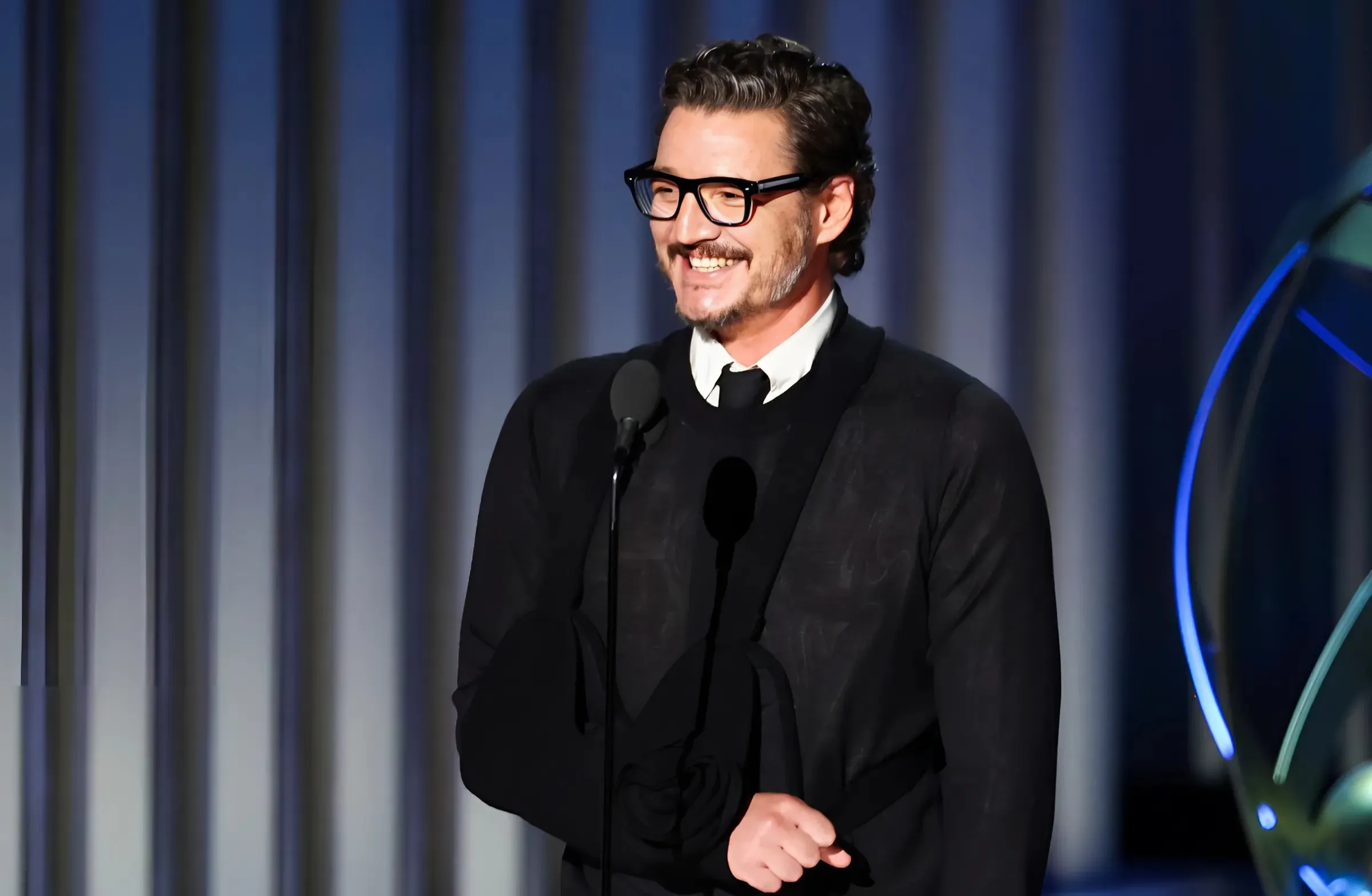 Here’s what Pedro Pascal said happened to his arm (because the Emmys bleeped it)