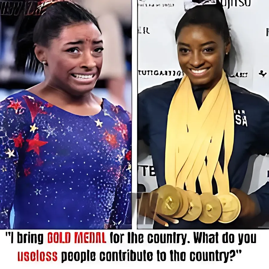 Roseanne Barr 'mad' that Simone Biles, who has a $14 million fortune behind her tragic story, did something ...