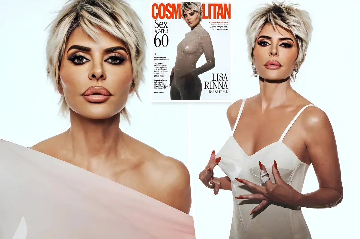 Lisa Rinna Makes a Daring Statement on Cosmopolitan Cover: 'I Don't Need Your Approval